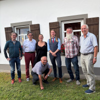 Das Bild zeigt das neue Team der AfB Oberfranken